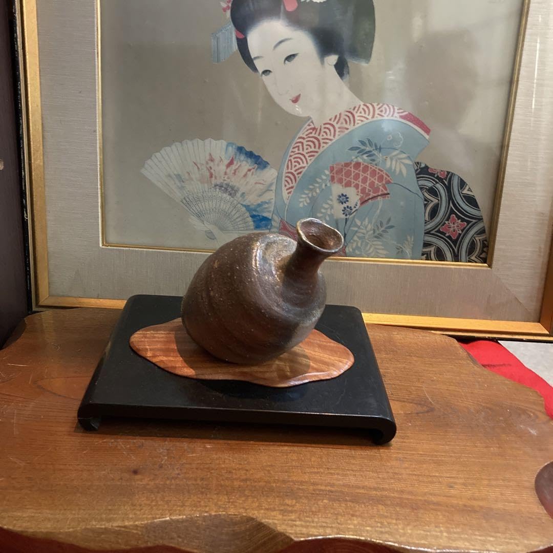 備前焼？花入？徳利？ 楽天市場】備前焼 舟徳利花入（桟切)| おしゃれ 日本製 工芸品